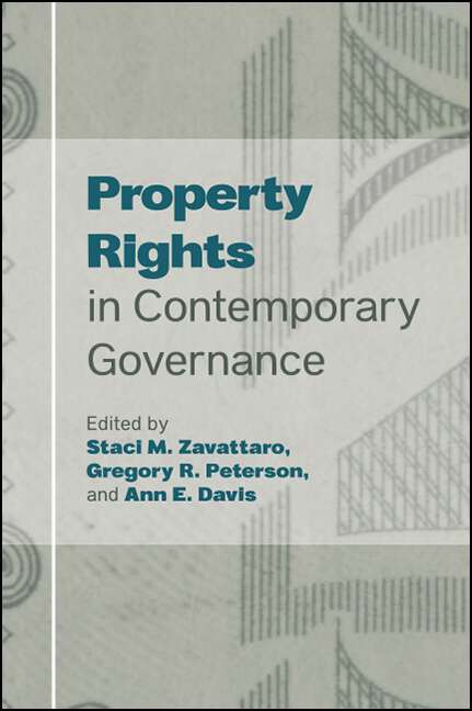 Book cover of Property Rights in Contemporary Governance