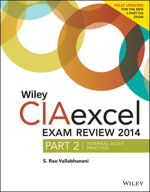 Book cover of Wiley CIAexcel Exam Review 2014