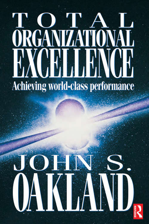 Book cover of Total Organizational Excellence