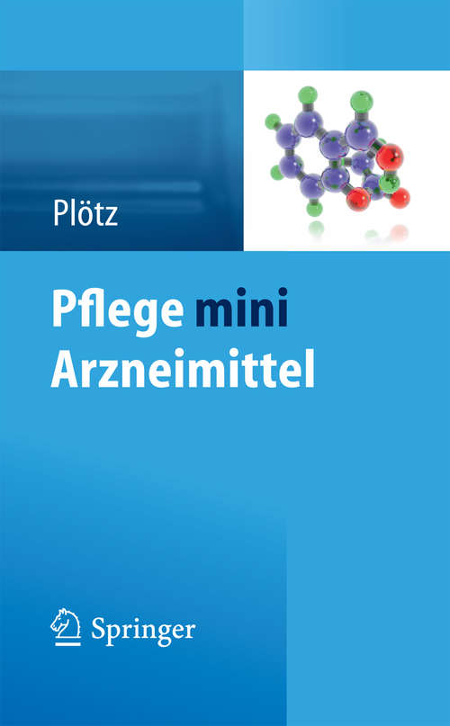 Book cover of Pflege mini Arzneimittel