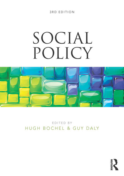 Book cover of Social Policy