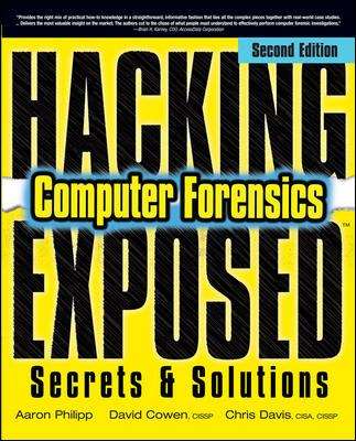 Book cover of Computer Forensics: Secrets and Solutions (Second Edition)