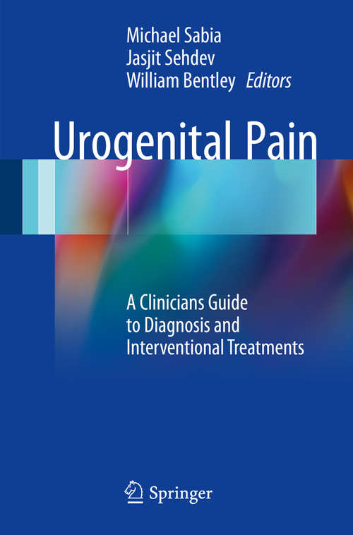 Book cover of Urogenital Pain