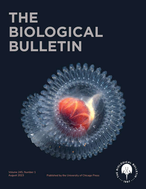 Book cover of The Biological Bulletin, volume 245 number 1 (August 2023)