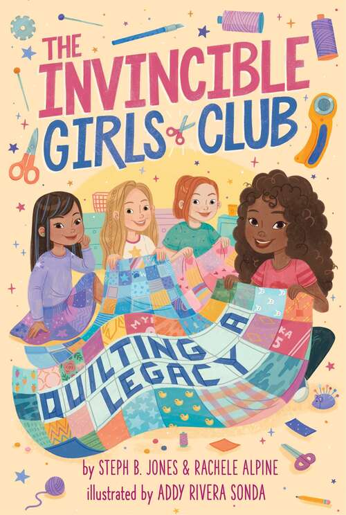 Book cover of Quilting a Legacy (The Invincible Girls Club #4)