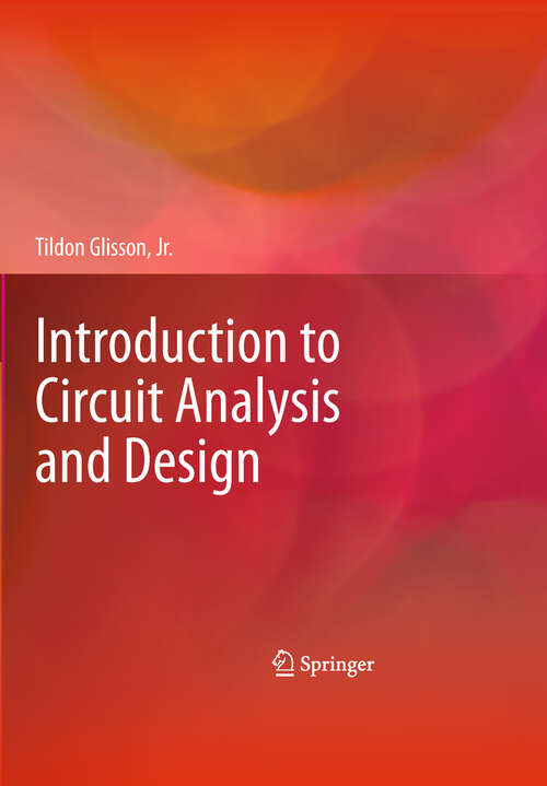 Book cover of Introduction to Circuit Analysis and Design