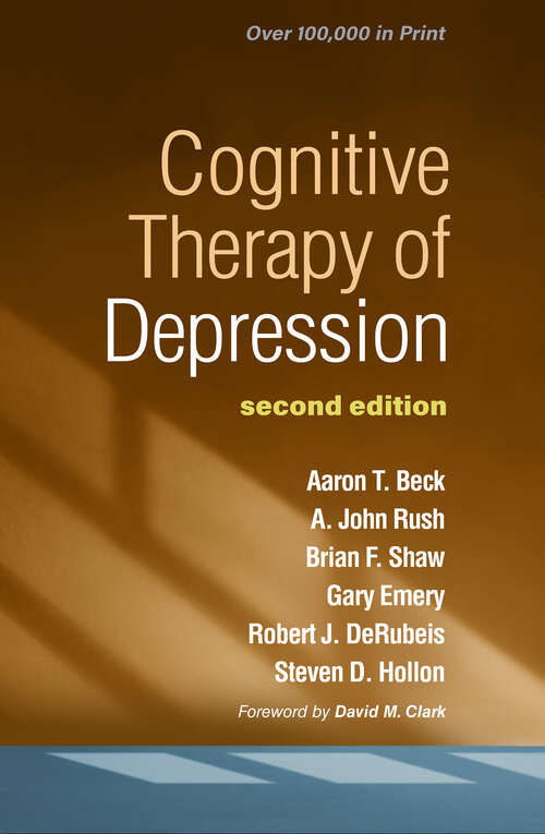 Book cover of Cognitive Therapy of Depression (Second Edition)