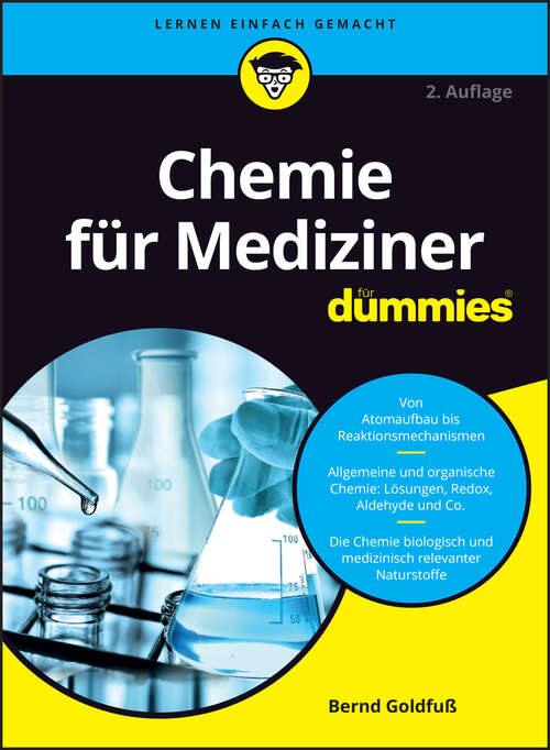 Book cover of Chemie für Mediziner für Dummies (2. Auflage) (Für Dummies)