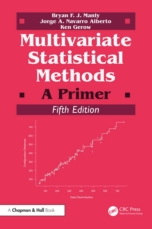 Book cover of Multivariate Statistical Methods: A Primer