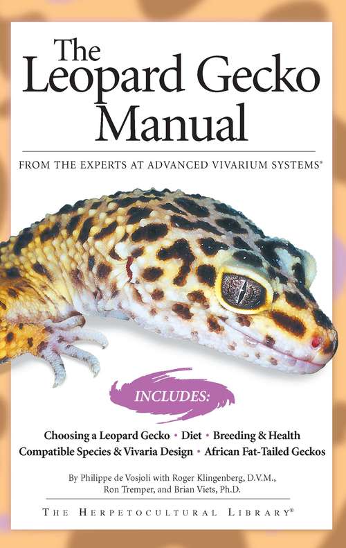 Book cover of The Leopard Gecko Manual