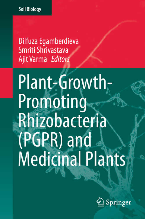 Book cover of Plant-Growth-Promoting Rhizobacteria (PGPR) and Medicinal Plants