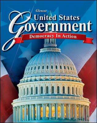 Book cover of Glencoe United States Government: Democracy In Action
