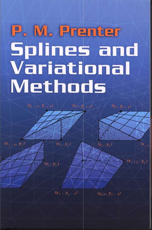 Book cover of Splines and Variational Methods (Dover Books on Mathematics)