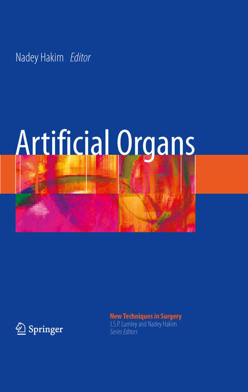 Book cover of Artificial Organs (New Techniques in Surgery Series #4)