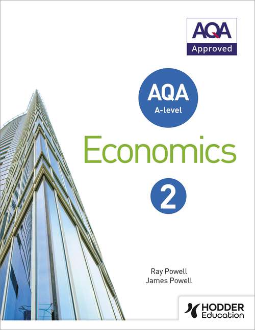 Book cover of AQA A-level Economics Book 2