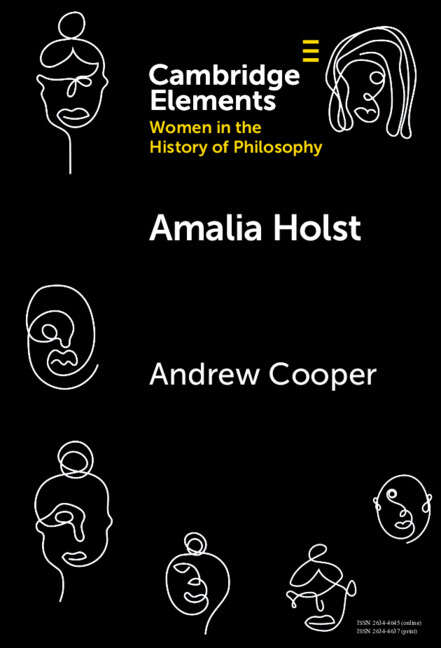 Book cover of Amalia Holst (Elements on Women in the History of Philosophy)