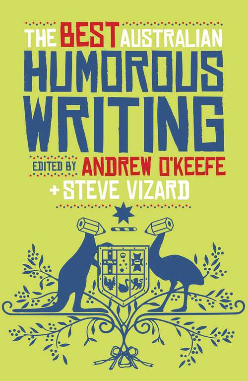 Book cover of Best Australian Humorous Writing