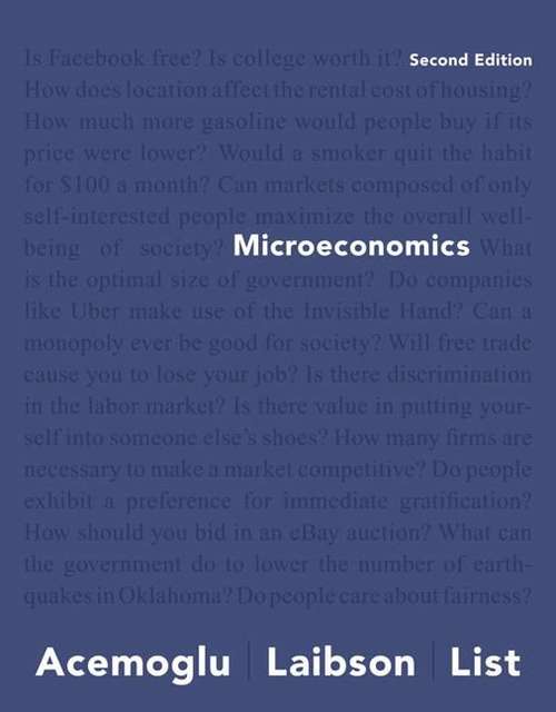 Book cover of Microeconomics (Second Edition)