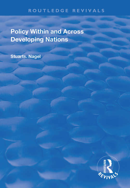 Book cover of Policy within and Across Developing Nations (Routledge Revivals)