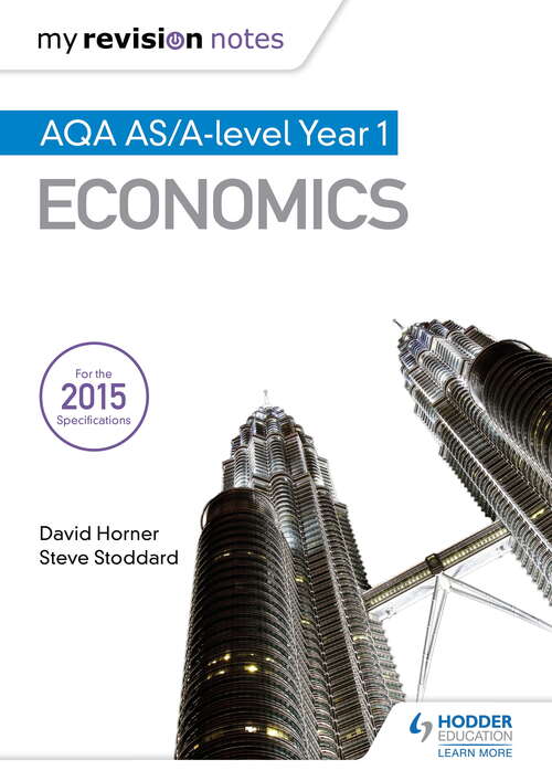 Book cover of My Revision Notes: AQA AS Economics