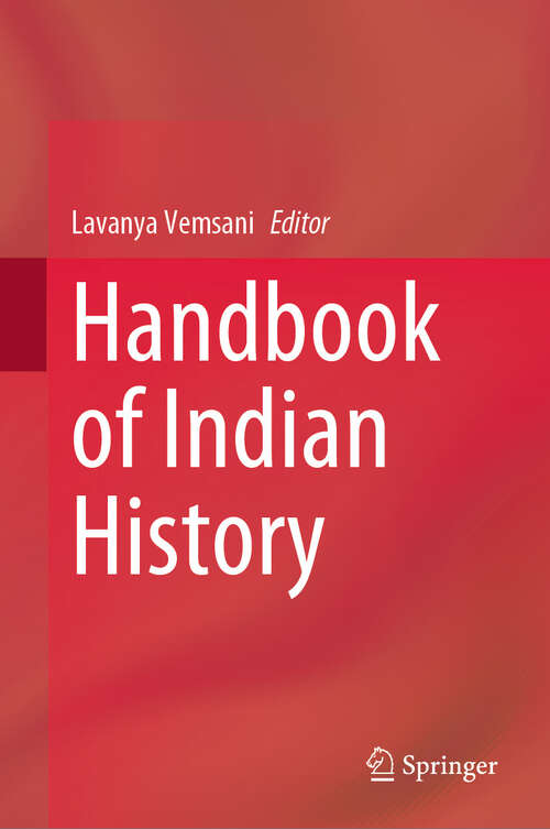 Book cover of Handbook of Indian History