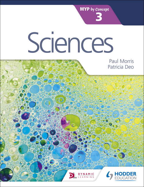 Book cover of Sciences for the IB MYP 3