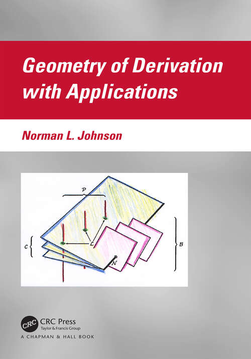 Book cover of Geometry of Derivation with Applications