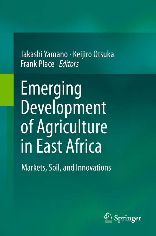 Book cover of Emerging Development of Agriculture in East Africa