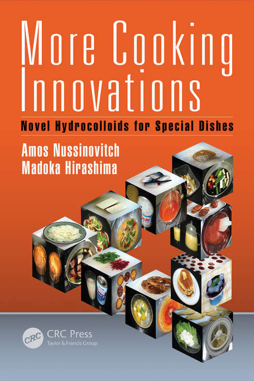 Book cover of More Cooking Innovations: Novel Hydrocolloids for Special Dishes