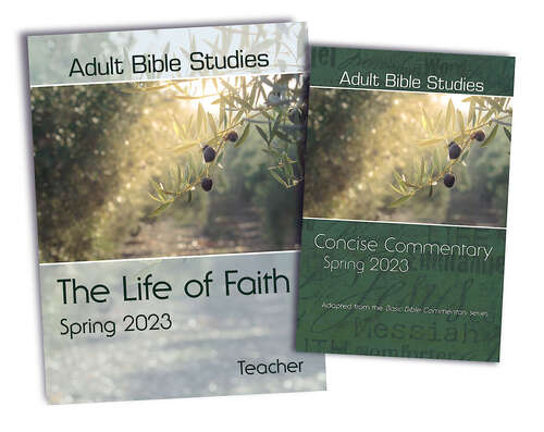 Book cover of Adult Bible Studies Spring 2023 Teacher/Commentary Kit (Adult Bible Studies Spring 2023 Teacher/Commentary Kit - eBook [ePub])