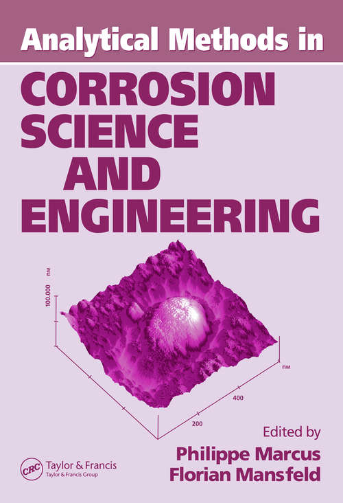 Book cover of Analytical Methods In Corrosion Science and Engineering (1) (Corrosion Technology)