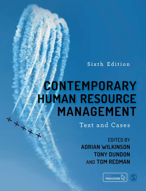 Book cover of Contemporary Human Resource Management: Text and Cases (Sixth Edition)