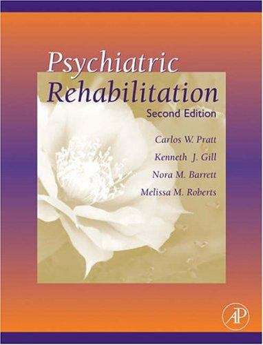 Book cover of Psychiatric Rehabilitation (2nd edition)