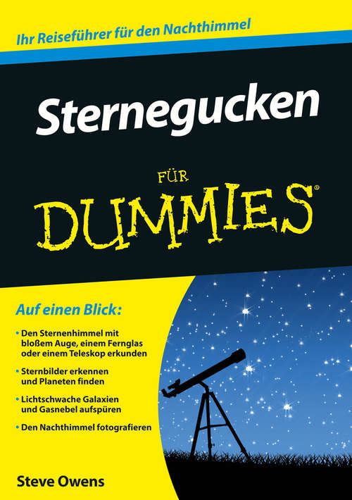 Book cover of Sternegucken für Dummies (Für Dummies)