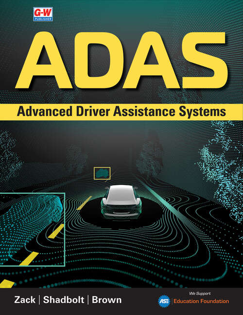 Book cover of ADAS: Advanced Driver Assistance Systems