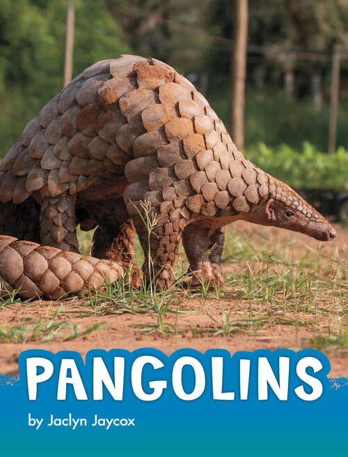 Book cover of Pangolins (Animals)