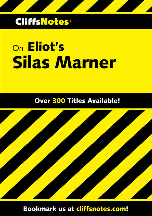 Book cover of CliffsNotes on Eliot's Silas Marner (Cliffsnotes Ser.cliffs Notes Series)