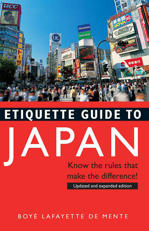 Book cover of Etiquette Guide to Japan