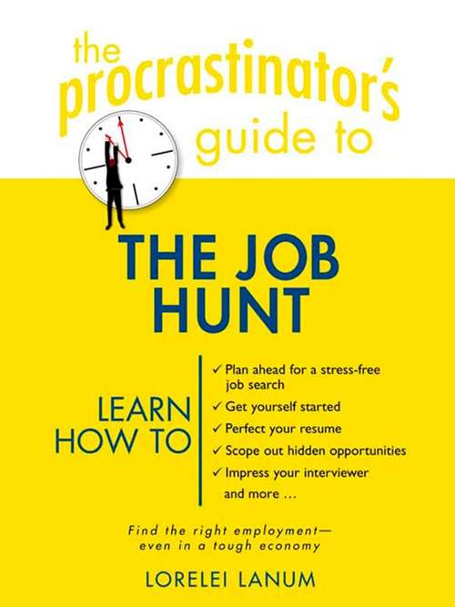 Book cover of The Procrastinator's Guide to the Job Hunt