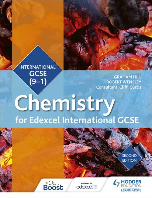 Book cover of Edexcel International GCSE Chemistry Student Book Second Edition