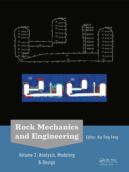 Book cover of Rock Mechanics and Engineering Volume 3: Analysis, Modeling & Design