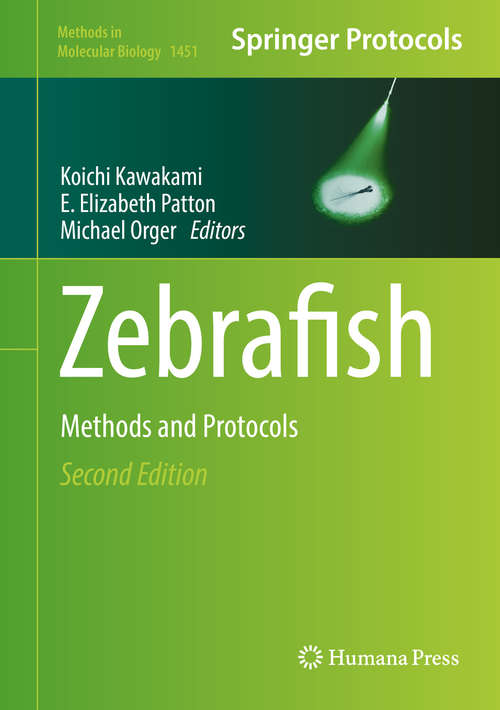 Book cover of Zebrafish