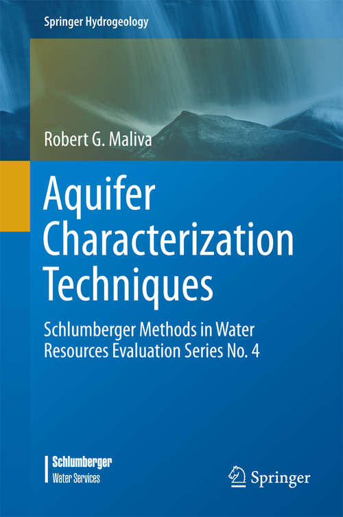 Book cover of Aquifer Characterization Techniques: Schlumberger Methods in Water Resources Evaluation Series No. 4 (Springer Hydrogeology)