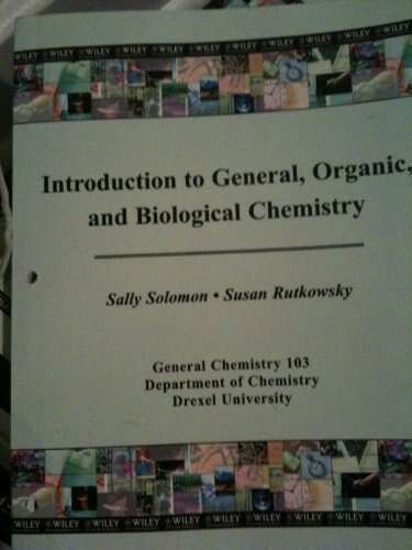 Book cover of Introduction to General, Organic and Biological Chemistry