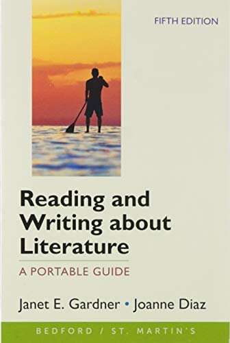 Book cover of Reading And Writing About Literature: A Portable Guide (Fifth Edition)