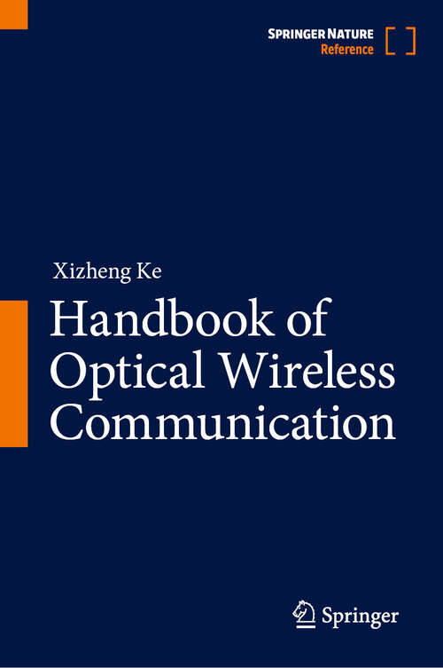 Book cover of Handbook of Optical Wireless Communication (2024)