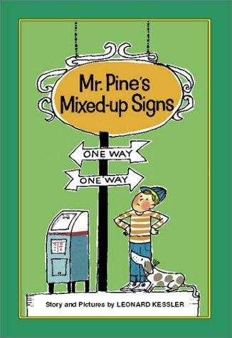 Book cover of Mr. Pine's Mixed-up Signs