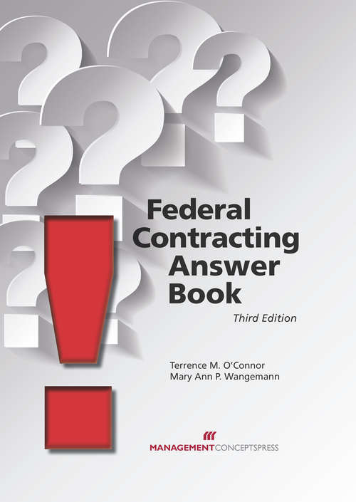 Book cover of Federal Contracting Answer Book