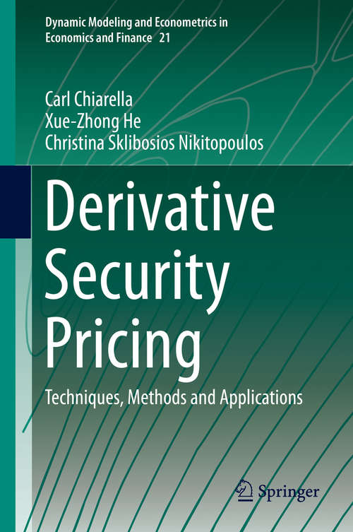 Book cover of Derivative Security Pricing