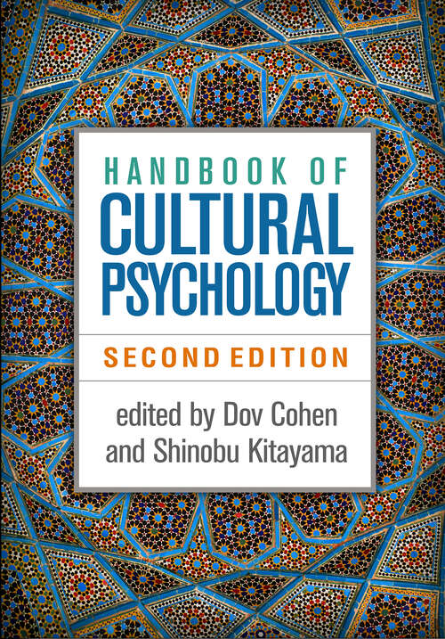 Book cover of Handbook of Cultural Psychology, Second Edition (Second Edition)